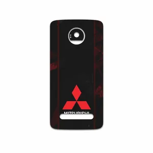 MAHOOT Mitsubishi Motor Cover Sticker for Motorola Moto Z2 Play