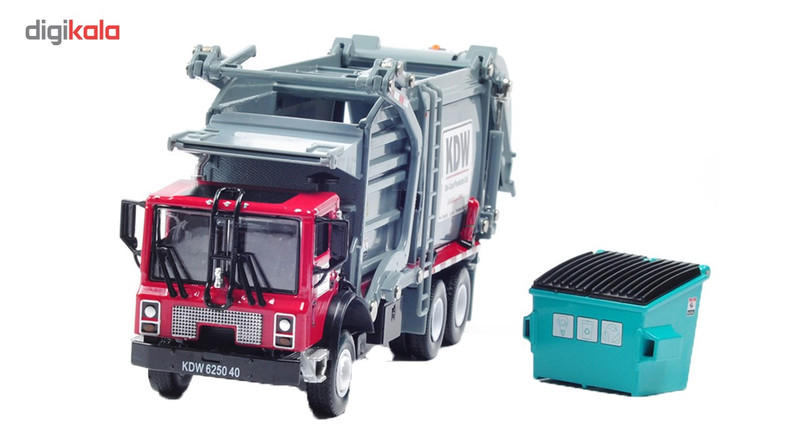 ماشین بازی کامیون حمل زباله کایدیوی مدل Material Truck