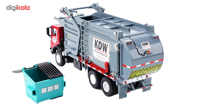 ماشین بازی کامیون حمل زباله کایدیوی مدل Material Truck