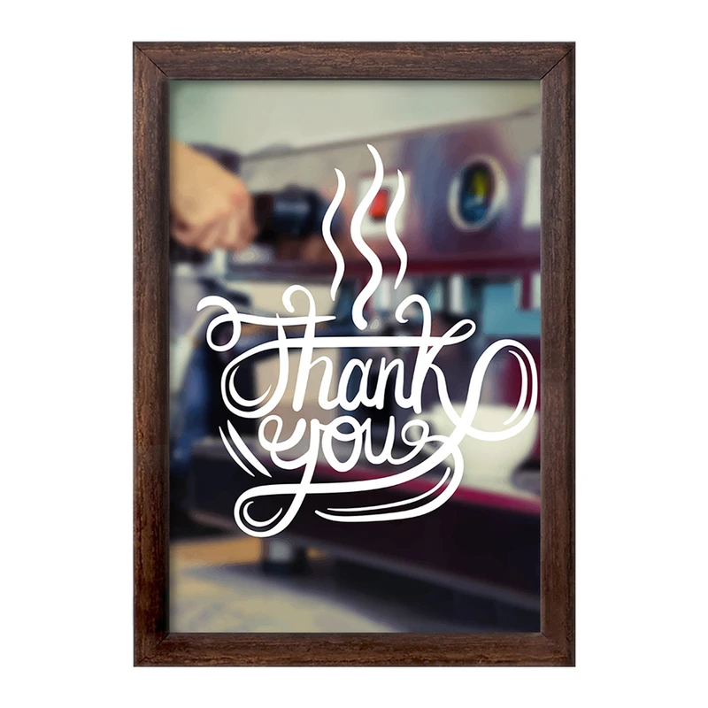 تابلو خندالو طرح Thank You کد F1460