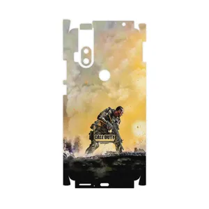 MAHOOT Call of Duty Warfare Game Series-FullSkin Cover Sticker for Motorola One Hyper