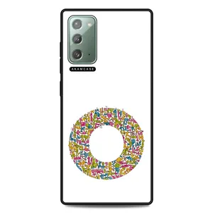 AKAM AMC-WSGN20-ALPHADOODLEBET-15 Cover For Samsung Galaxy Note 20