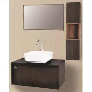 ست کابینت و روشویی بومرنگ مدل پریمیا به همراه آینه و باکس