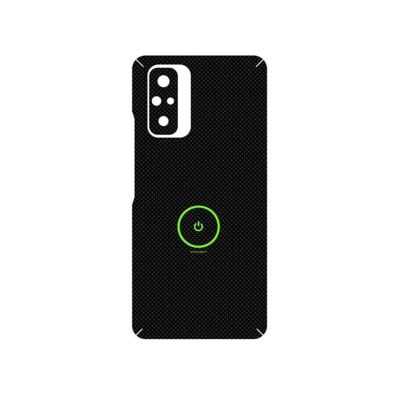 برچسب پوششی ماهوت مدل Minimal Power Button مناسب برای گوشی موبایل شیائومی Redmi Note 10 Pro