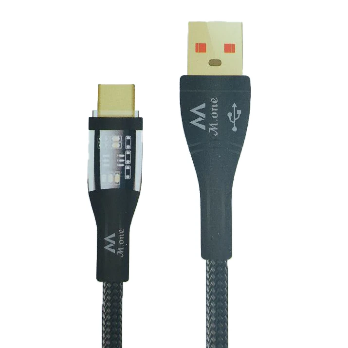 کابل تبدیل USB به USB -C ام وان مدل KT20 طول 1 متر