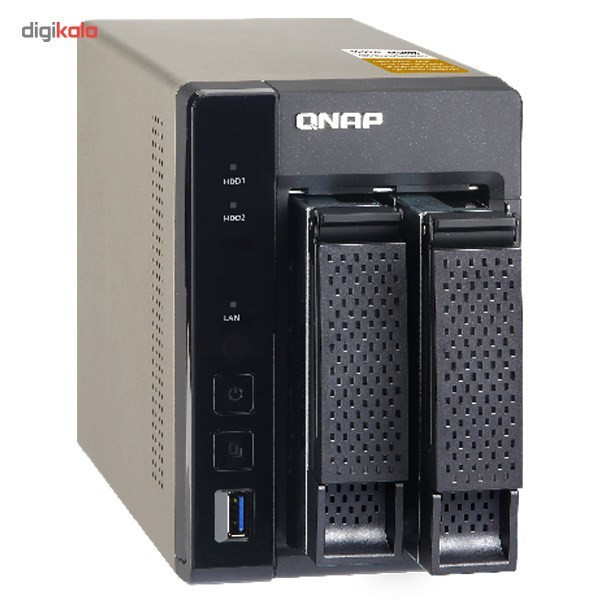 ذخیره ساز تحت شبکه کیونپ مدل TS-253A دارای دو سینی فاقد هارددیسک