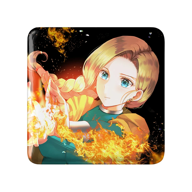 پیکسل خندالو طرح بازی دراگون کوئست (Dragon Quest) مدل مربعی کد 35244