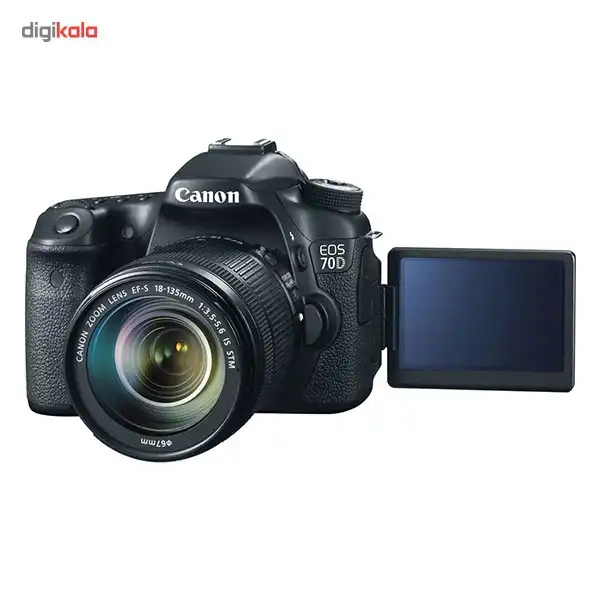 دوربین عکاسی کانن مدل EOS 70D+لنزSTM 18-135 میلی متر