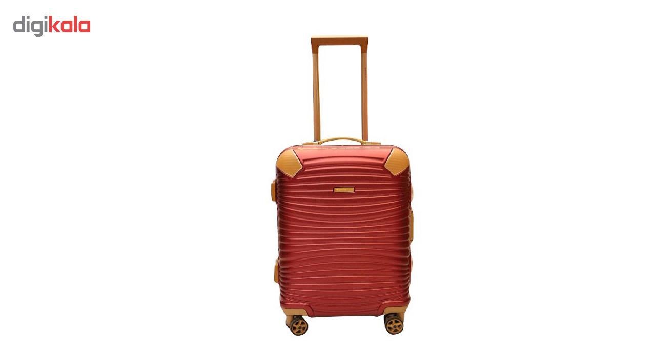 مجموعه سه عددی چمدان امیننت مدل گلد3