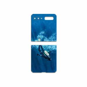 MAHOOT Scuba-Diving Cover Sticker for Samsung Galaxy Z Flip