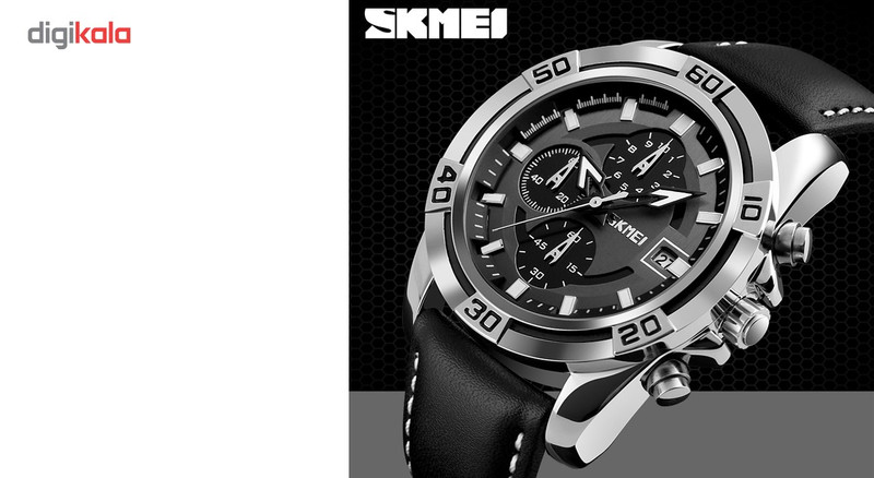 ساعت مچی عقربه ای مردانه اسکمی مدل 9156 کد 04 ساعت مچی عقربه ای مردانه اسکمی مدل 9156 کد 04