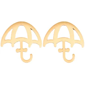 گوشواره طلا 18 عیار رزا مدل EG24