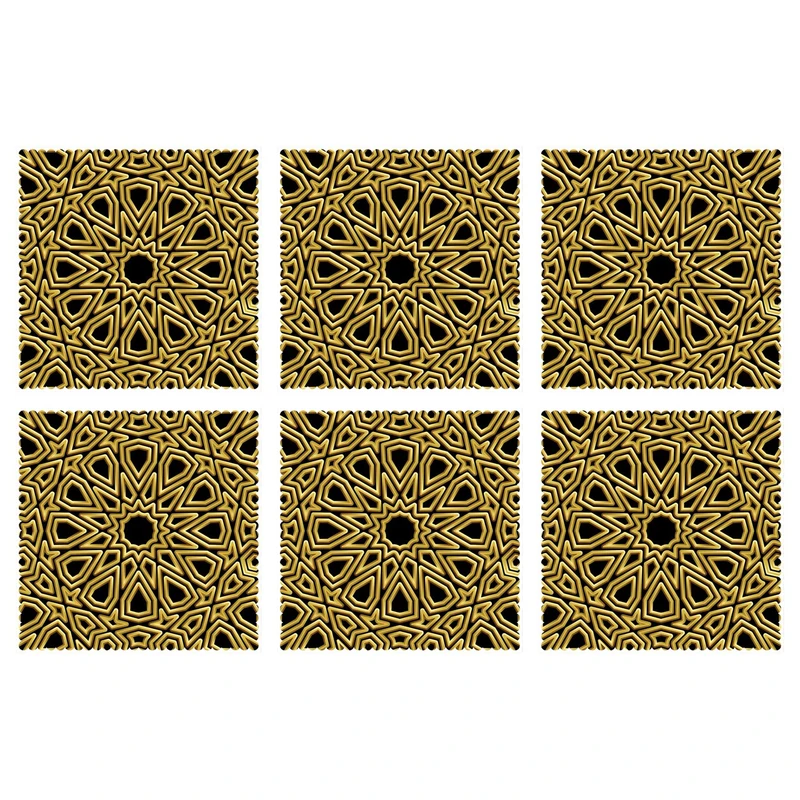 زیر لیوانی کد C1-42096 بسته 6 عددی