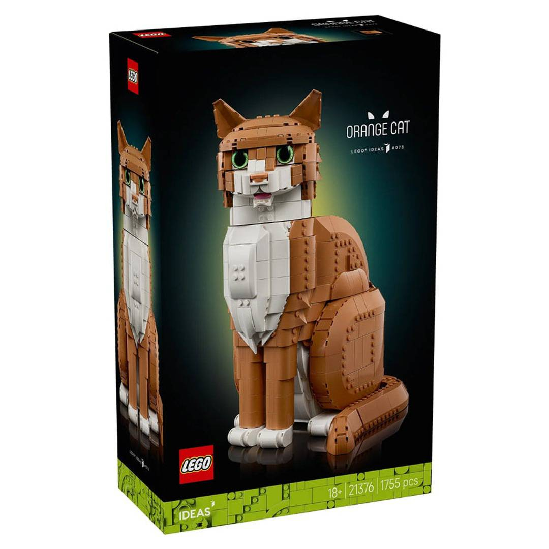 لگو سری آیدیا مدل orange cat کد 21376