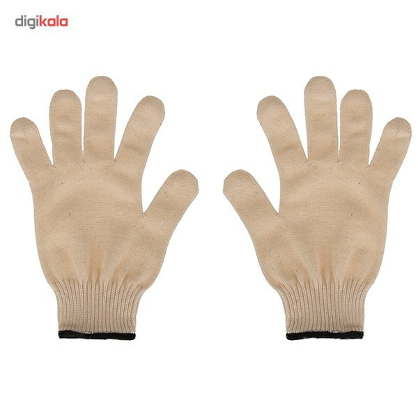 دستکش پاژند مدل ریز بافت بسته 10 جفتی