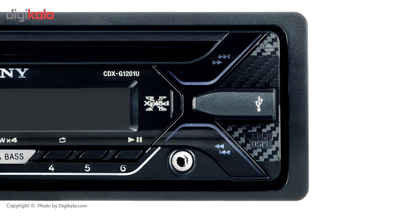 پخش کننده خودرو سونی مدل CDX-G1201U