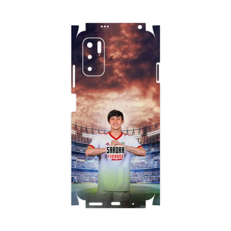 برچسب پوششی ماهوت مدل Sardar Azmoun-FullSkin مناسب برای گوشی موبایل شیائومی Redmi Note 10 5G