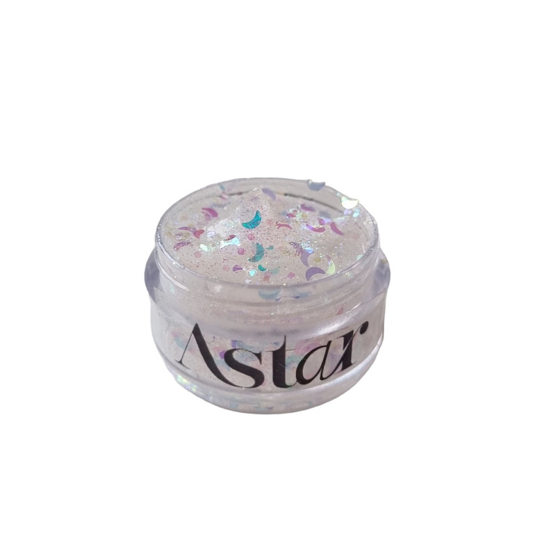 گلیتر مو و چشم استار مدل ماه