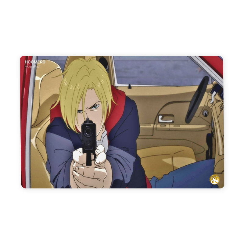 ماوس پد هومرو مدل ML030-SIZE2437 طرح انیمه Banana Fish