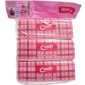 دستمال کاغذی نانسی مدل Softpack بسته 3 عددی