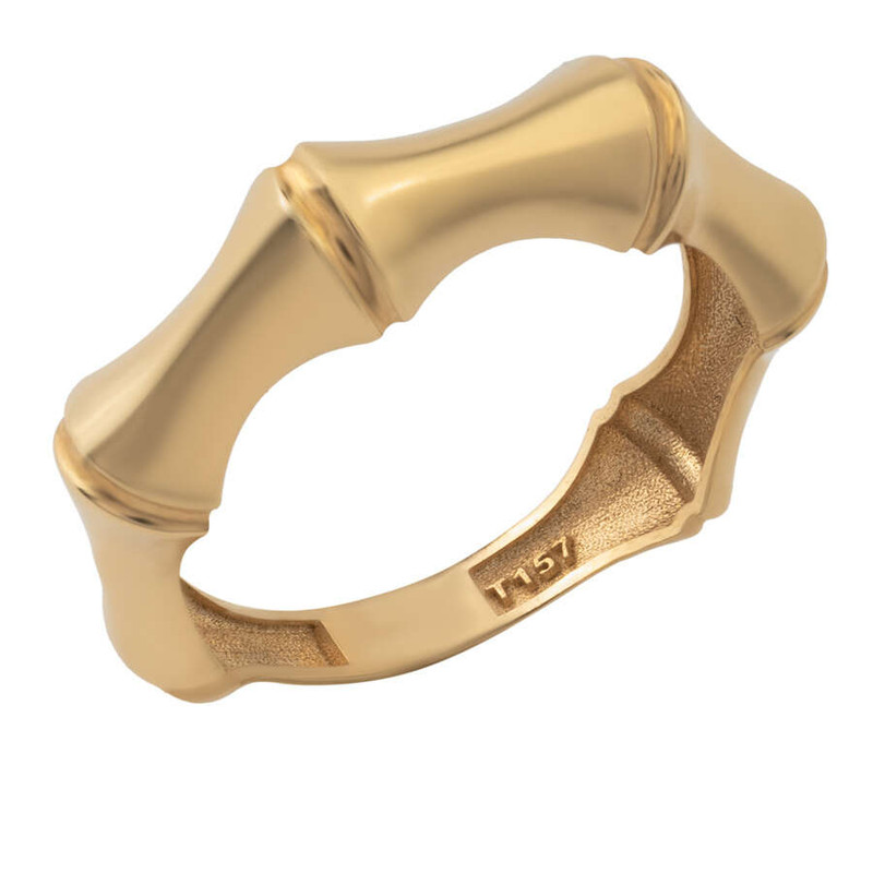 انگشتر طلا 18 عیار زنانه نیکان گلد مدل 112388 سایز 44