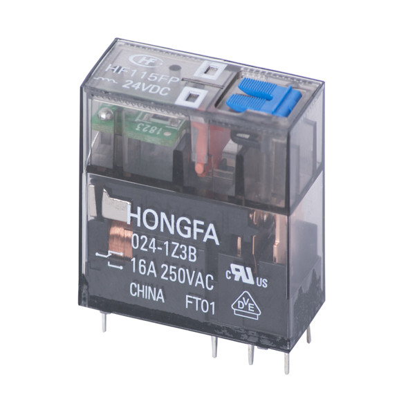 رله 8 پایه هونگفا کد HF115FP