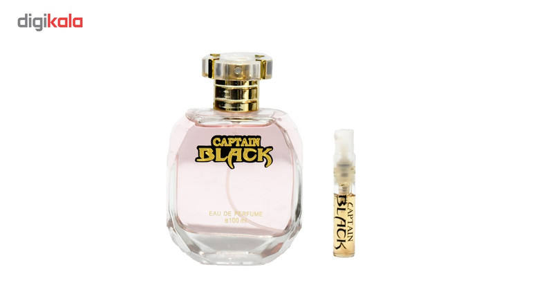 ادوکلن کاپتان بلک طرح جعبه ی چوبی مدلO33