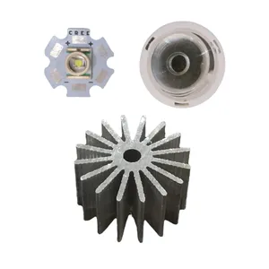 چیپ کامل ال ای دی چراغ قوه کری مدل XR-E مجموعه 3 عددی