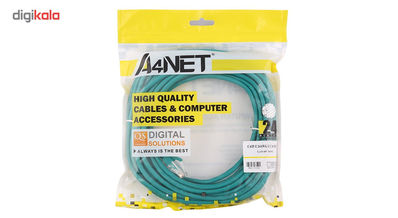 کابل شبکه CAT6 ای فورنت طول5 متر 1