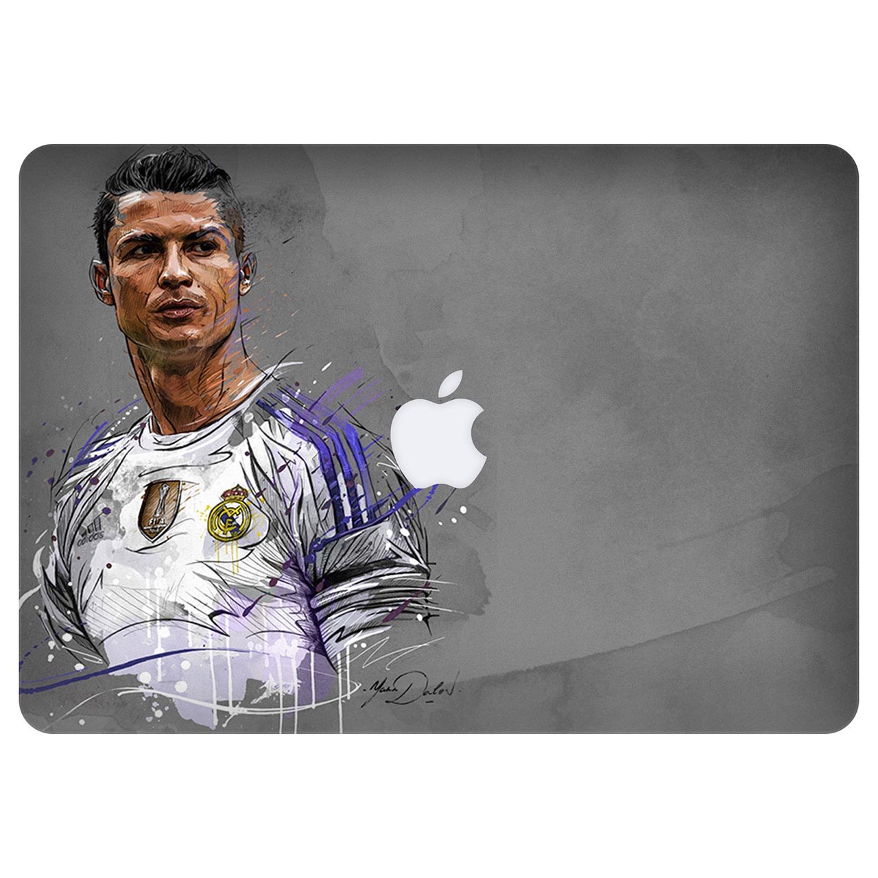 برچسب تزئینی ونسونی مدل CR7 Art مناسب برای مک بوک ایر 13 اینچی