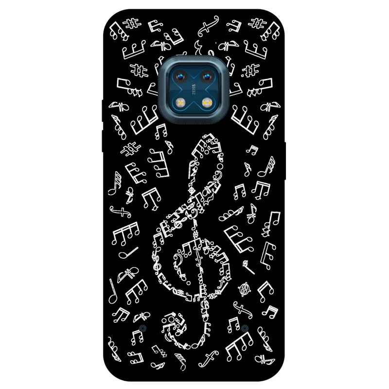 کاور مگافون طرح نوت موسیقی مدل 1370 مناسب برای گوشی موبایل نوکیا XR 20     