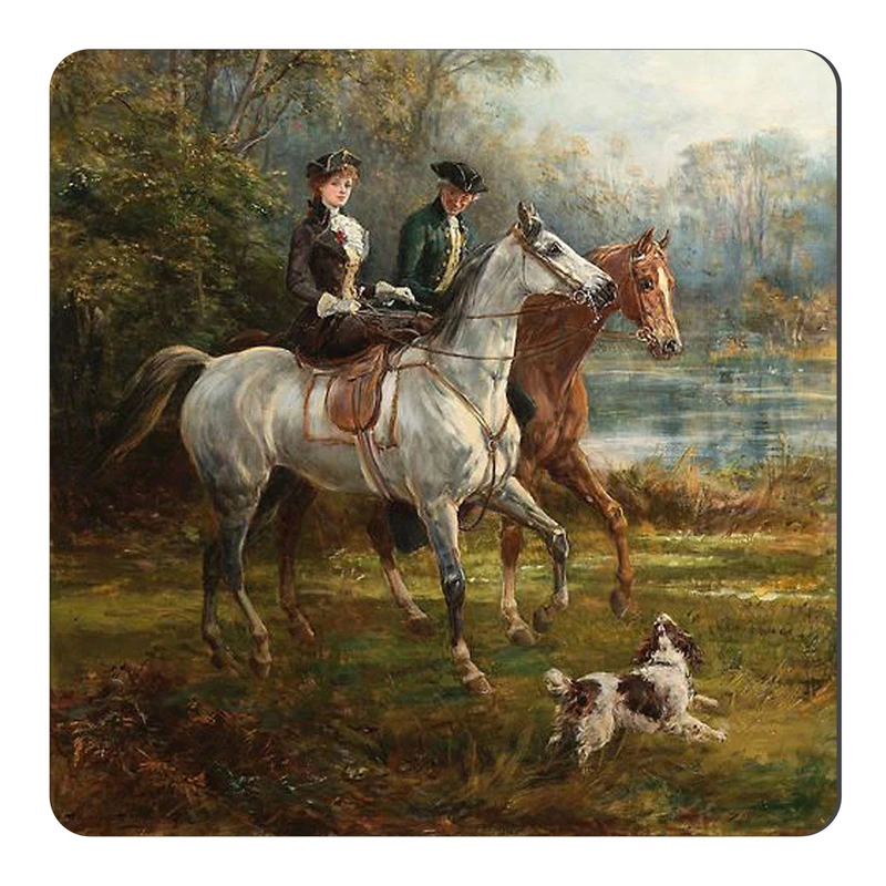 مگنت طرح آقا و بانوی سوارکار کد wmg2627