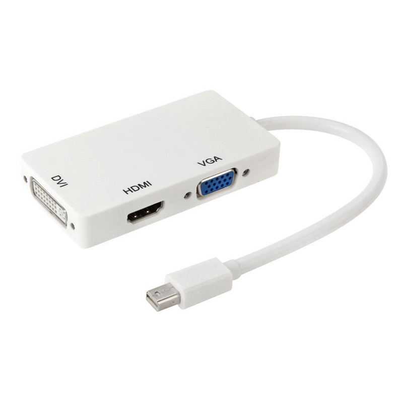 Digitus Adaptador HDMI A Mini DisplayPort AK-340509-002-W HDMI+DVI Blanco