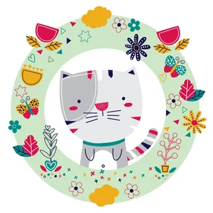 Salso Cat 3D Sticker