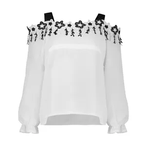 بلوز آستین بلند زنانه مدل سیمین