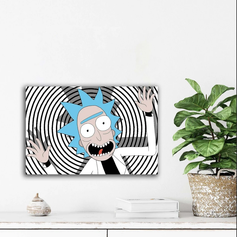 تابلو شاسی آتریسا مدل ریک اند مورتی Rick and Morty