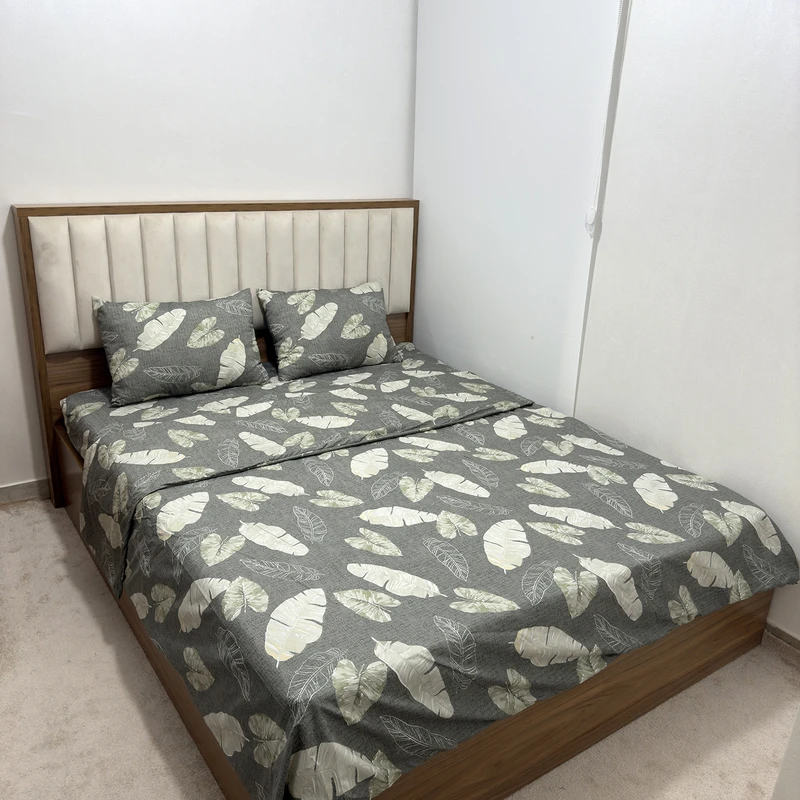 سرویس ملحفه ناتوسا مدل سلین کد 160 دو نفره چهار تکه