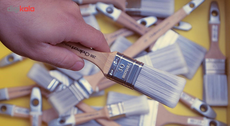 قلم موی نقاشی شالیمونت مدل Evolution تخت مجموعه 2 عددی سایز 30 و 40 میلی متر