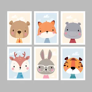 تابلو کودک و نوزاد مدل کد 95 مجموعه 6 عددی