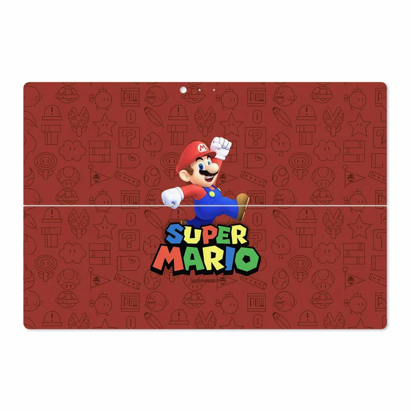 برچسب پوششی ماهوت مدل Super-Mario-Game مناسب برای تبلت مایکروسافت Surface Pro 3 2014