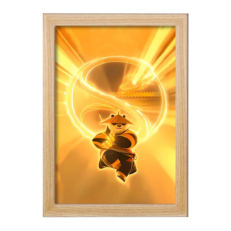 تابلو خندالو مدل پاندا کونگ فو کار کد F4870