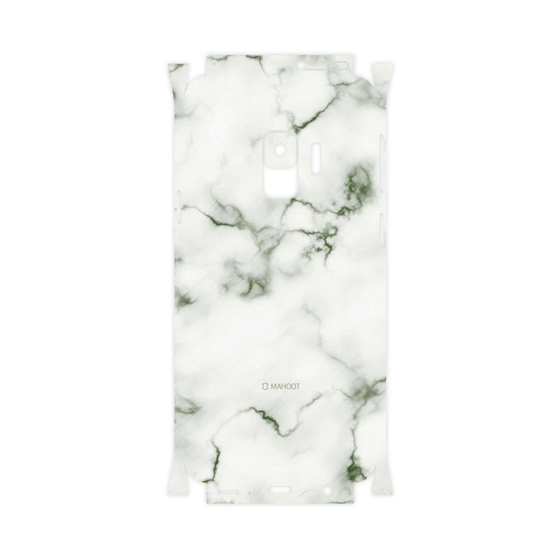 برچسب پوششی ماهوت مدل Blanco-Smoke-Marble-FullSkin مناسب برای گوشی موبایل سامسونگ Galaxy S9