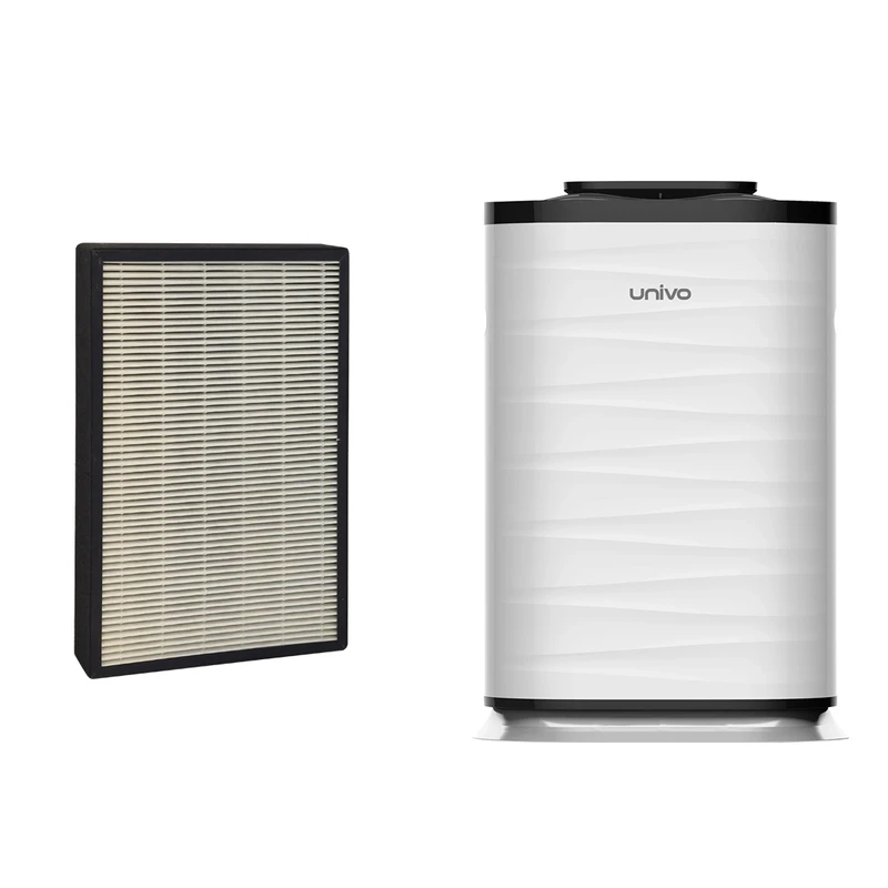 دستگاه تصفیه‌کننده هوا خانگی پنج مرحله‌ای یونیوو مدل UAir Luma 600 به همراه فیلتر
