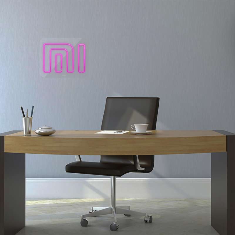 چراغ دیواری نئون دیزاین طرح Xiaomi-GL_PN