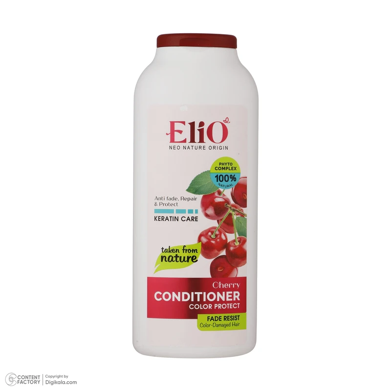 عکس شماره 2 : نرم کننده مو الیو مدل keratin care حجم 400 میلی لیتر