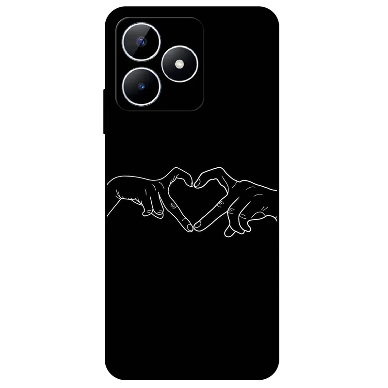 کاور مگافون طرح عشق مدل 1857 مناسب برای گوشی موبایل ریلمی Note 50