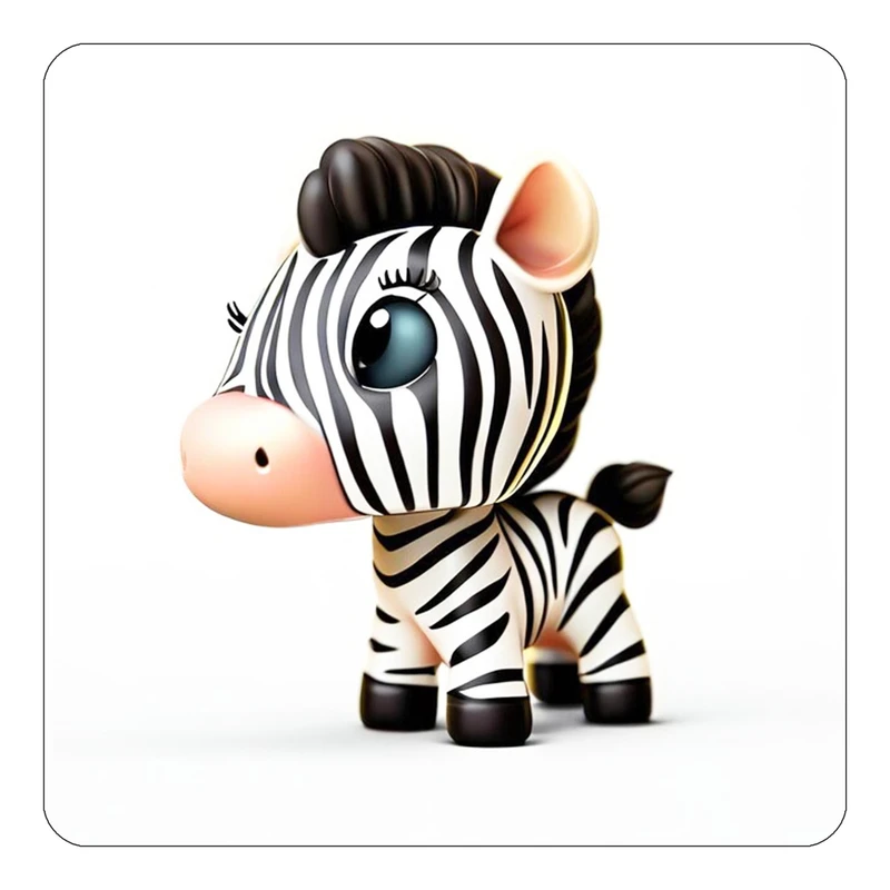 مگنت کاکتی طرح حیوانات کارتونی مدل mp28806