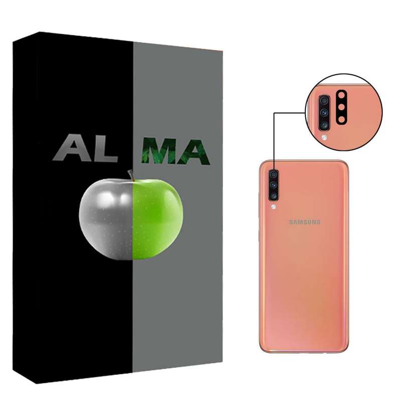 محافظ لنز دوربین آلما مدل LN-FLZ مناسب برای گوشی موبایل سامسونگ Galaxy A70 / A70s