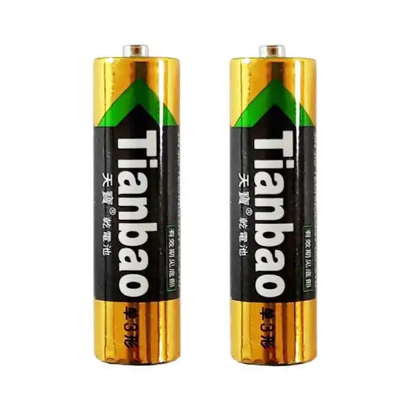 باتری نیم قلمی تیانبائو مدل ََAAA بسته دو عددی