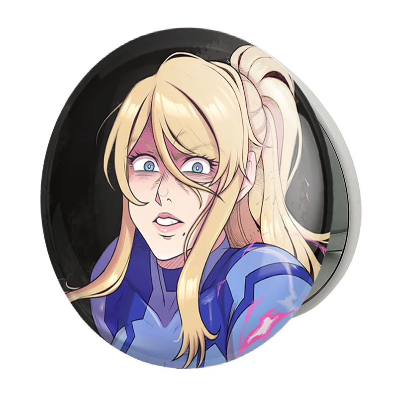 آینه جیبی خندالو طرح بازی متروید (Metroid) مدل تاشو کد 35633